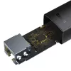 Adaptador de rede USB para RJ45 Baseus Lite Series, 100Mbit/s (preto)