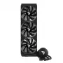 Kit de refrigeração líquida SAVIO NOX 360 mm (3 ventoinhas de 120 mm, base de cobre, radiador de alumínio) preto, 600–1800 rpm