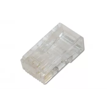 Digitus CAT 6 Ficha modular para cabo redondo, não blindada, 100 unidades, DN-219602