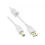 Cabo Microconnect USBAB2WF USB 2.0 2 m USB A USB B branco