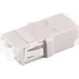ShiverPeaks S/CONN 07-60034 acoplador de fibra óptica LC-LC Duplex com obturador, bege