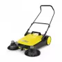 Vassoura mecânica Kärcher S 6 Twin preta, amarela