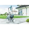Carro de mangueira metálico Cellfast EXPLORER 60 m 1/2 polegadas – para mangueira de jardim de 60 m 1/2 polegadas