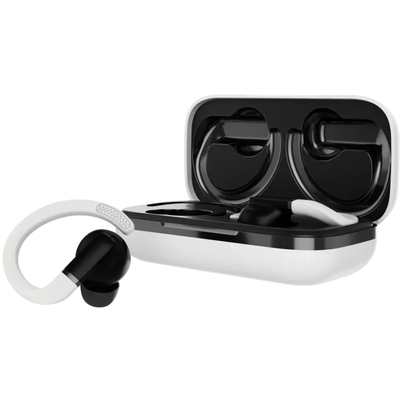 Headset Bluetooth Canyon OnRun 11 Sport In-Ear BT5.4 branco