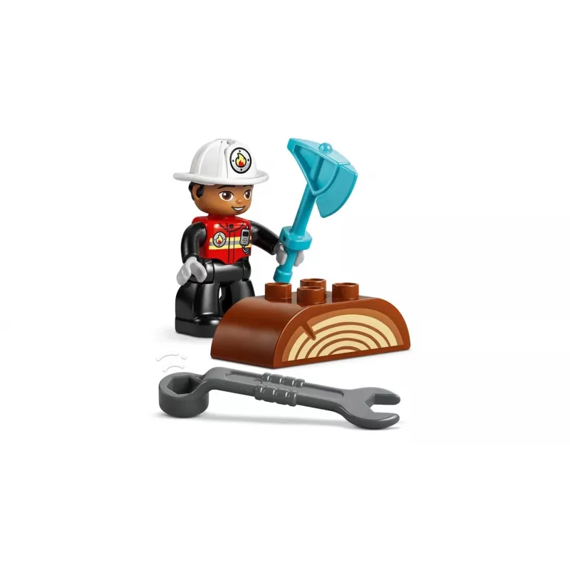 LEGO DUPLO 10473 Carro de Bombeiros com Mangueira e Bombeiro