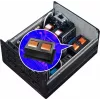 Fonte de alimentação Cooler Master X Mighty Platinum 2000W 230V, ATX 24 pinos, 80 PLUS Platinum, preta, ventoinha de 12 cm