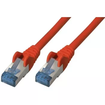 Cabo de rede S/CONN Cat6a 0,25 m vermelho S/FTP