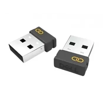 Dell WR3 Secure Link recetor USB para rato e teclado sem fios, RF 2,4 GHz