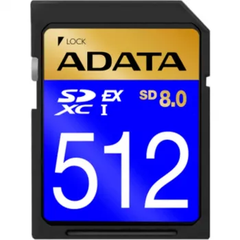 Cartão de memória ADATA SDXC Premier Extreme SD8.0 512 GB — SD Express, UHS-I U3, Class 10, V30