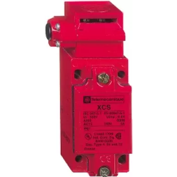 APC Schneider Schneider Electric Interruptor de posição de segurança 2 contactos de abertura/1 contacto de fecho M20x1,5 XCSB702 adequado para funções de segurança, força de retenção 1500 N, largura do sensor 52 mm, altura do sensor 1