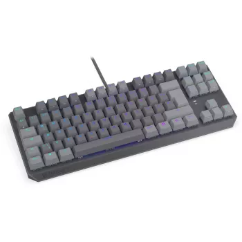 Teclado mecânico ENDORFY Thock V2 TKL com interruptores vermelhos, Tenkeyless, Layout DE