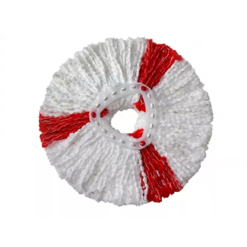 Cabeça de esfregona Vileda Turbo 2in1 vermelho branco
