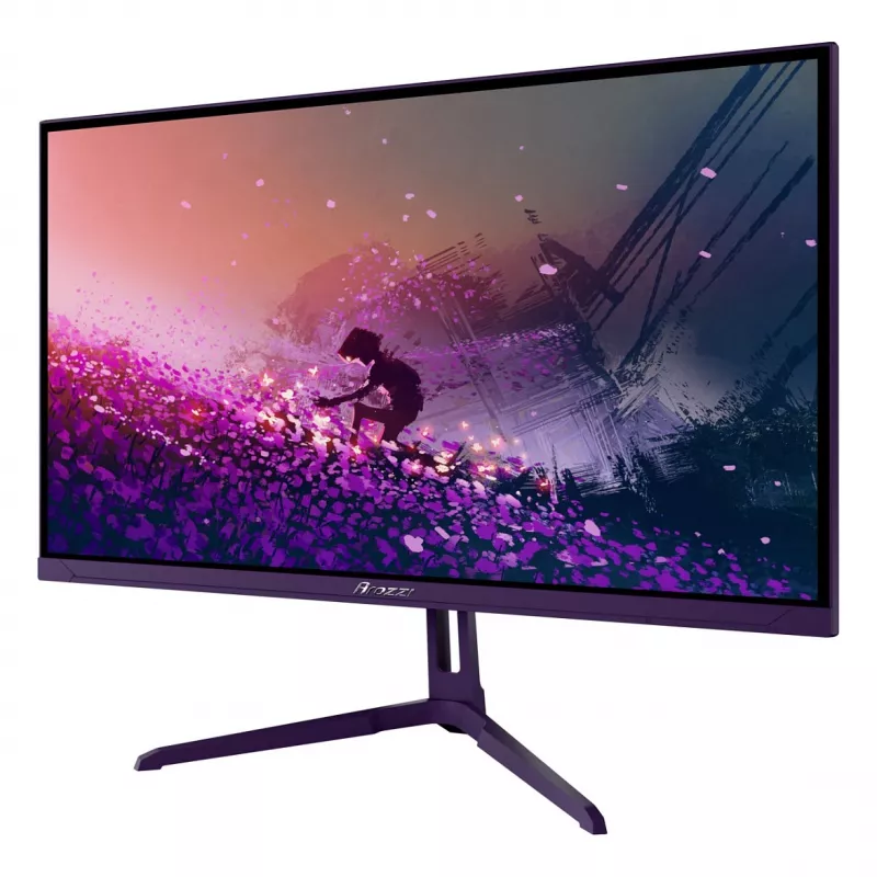 Monitor Arozzi Nova 24 polegadas (60,5 cm) Full HD 1920×1080 LED 1 ms 16:9 178° VESA roxo com altifalantes