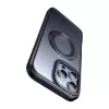 Capa protetora Mcdodo PC-4932 para iPhone 16 Pro com suporte integrado, preto
