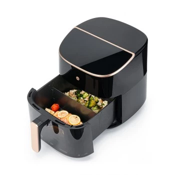 Fritadeira de ar sem óleo de mesa Wilfa Dualfry Split AFD-80SPLIT — capacidade de 8 L, 1600 W