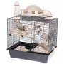 INTER-ZOO Rocky + Terrace bege - gaiola para um hamster