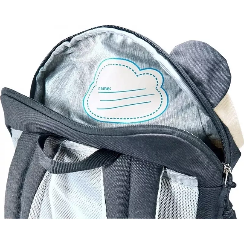 Mochila de dia compacta DEUTER Kikki — poliéster 8 L, 350×200×170 mm, 310 g, preto/branco