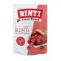 Ração húmida RINTI Kennerfleisch Vaca 400 g — monoproteína de vaca, alimento completo para cães adultos, 400 g