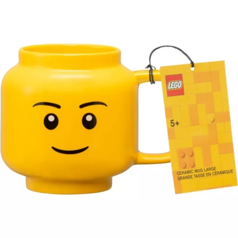 Room Copenhagen LEGO Caneca de cerâmica Boy amarela (41460800)
