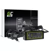 Fonte de alimentação Green Cell AD41P 65W para portáteis ASUS, 19V 3,42A, interior, preto