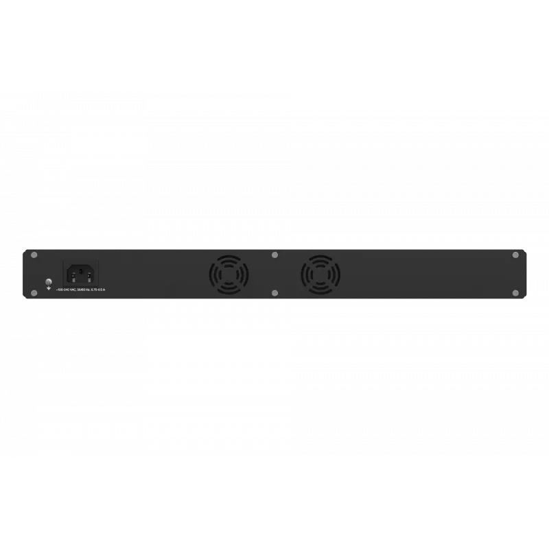 Switch Ethernet gerido TELTONIKA SWM281 — 24 portas RJ45, 4 slots SFP