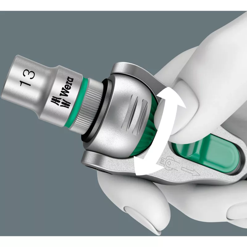 Wera 8100 SA/SC 2 conjunto Zyklop chave de roquete