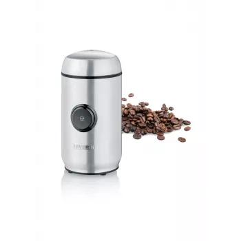Moinho de lâminas SEVERIN KM 3879 — moinho de café de lâminas, 150 W, capacidade 50 g, lâminas em aço inoxidável, preto