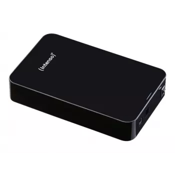Disco rígido externo Intenso Memory Center 6 TB 5400 rpm 3,5 polegadas USB Type-A 3.2 Gen 1 (3.1 Gen 1) preto