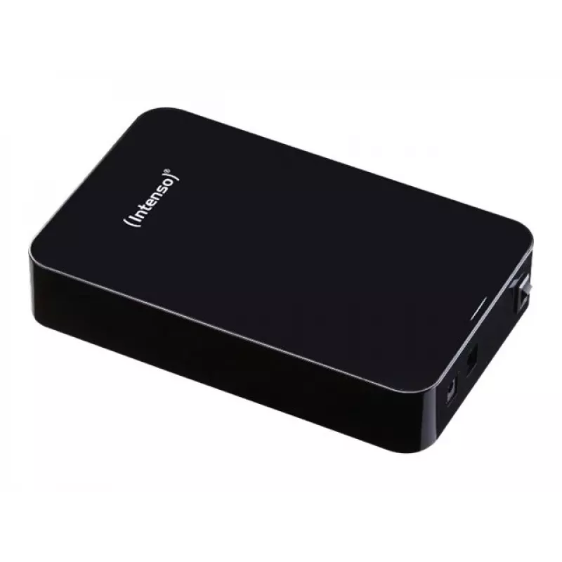 Disco rígido externo Intenso Memory Center 6 TB 5400 rpm 3,5 polegadas USB Type-A 3.2 Gen 1 (3.1 Gen 1) preto
