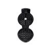 Steba WE 20 VOLCANO (preto) 4 waffles 700W preto máquina de waffles (182800)