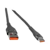 Cabo Tracer 47487 USB A - Type C M/M 1m cinzento