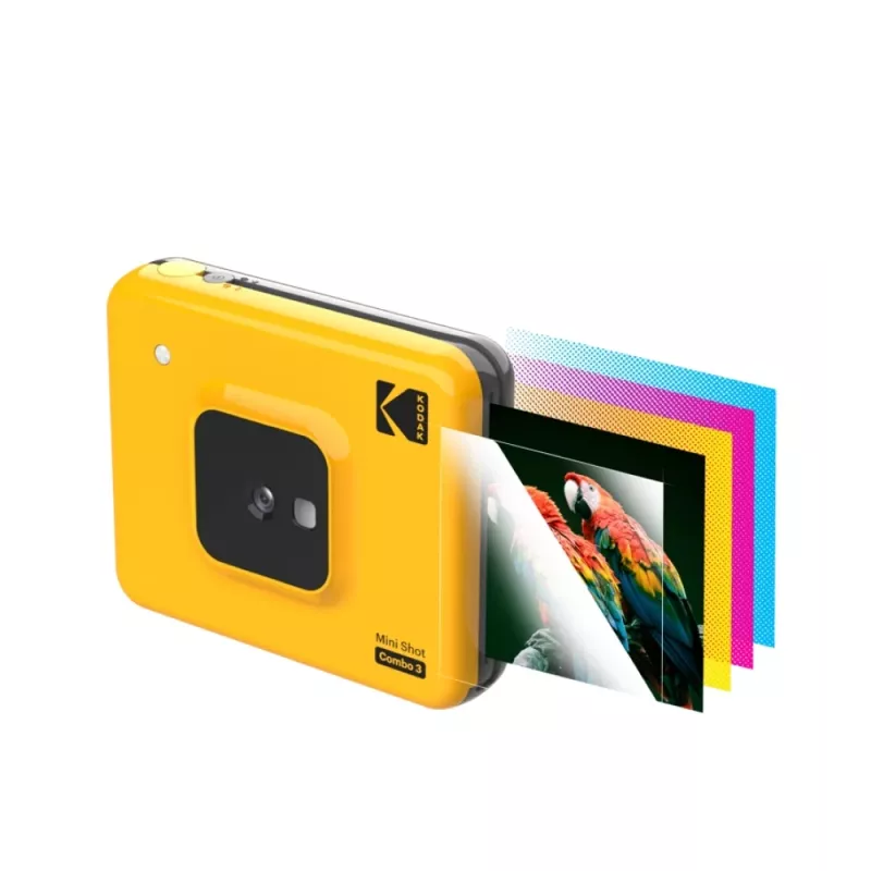 Kodak Mini Shot Combo 2 amarelo 53,4 x 86,5 mm CMOS