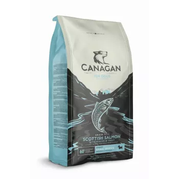 Ração seca para cães Canagan Scottish Salmon (S) 2kg