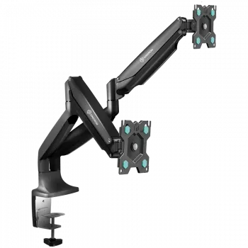 Suporte de parede para monitor ONKRON G200-B para ecrãs de 13–32 polegadas, preto, compatível com VESA