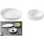 ritzenhoff & breker SKAGEN prato de massa de porcelana 175 mm — adequado para máquina de lavar loiça