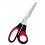 Tesoura reta WEDO 976 8 preto vermelho