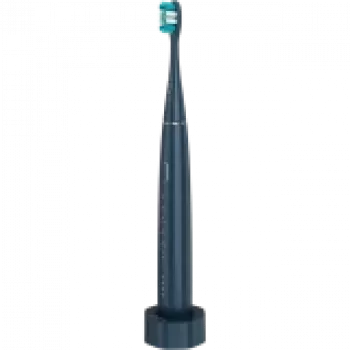 Escova de dentes sem fios, azul-marinho, 3 cabeças de escova, 1400mAh, funções: suave, limpeza, massagem, branco, esfregar