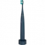 Escova de dentes sem fios, azul-marinho, 3 cabeças de escova, 1400mAh, funções: suave, limpeza, massagem, branco, esfregar