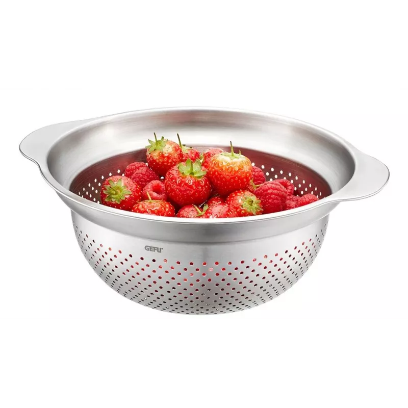 Passador GEFU PREMIO G-28131, 23 cm aço inoxidável passador de cozinha