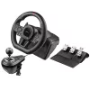 Volante Tracer SimRacer Manual Gearbox 6in1 com pedais e alavanca de velocidades, PC/PS4/PS3/Xbox One/Xbox 360/Switch