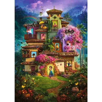 Puzzle Ravensburger Encanto 1000 peças, puzzle de formato grande com 1000 peças