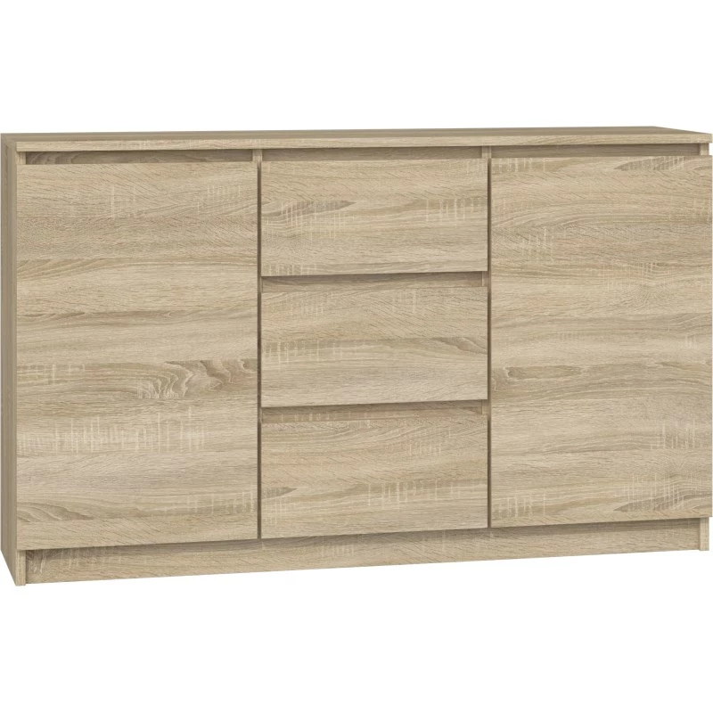 Cómoda Topeshop 2D3S DĄB SONOMA