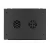 Armário de instalação de parede Lanberg 19'' 15U 600x450mm preto (porta de vidro)