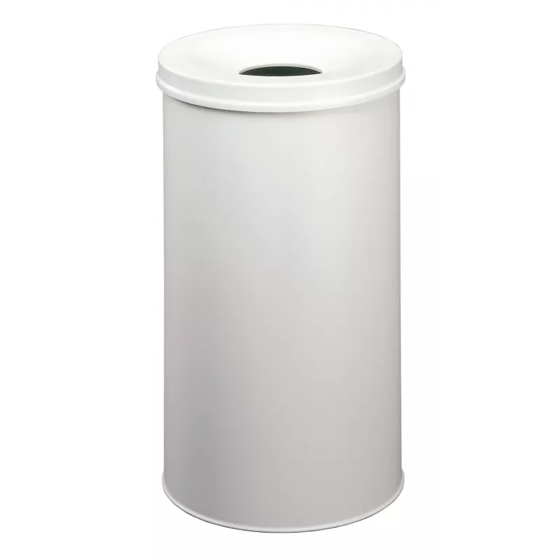 Balde do lixo Durable 330710 60L redondo aço cinzento