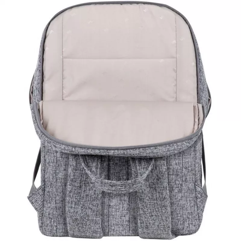 Rivacase Anvik 7962 mochila para portátil, 15,6 polegadas, cinzento claro