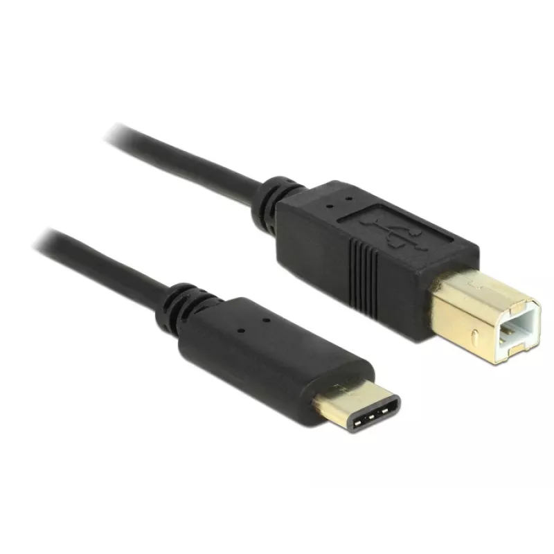 Cabo USB DeLOCK 2 m USB2.0-C/USB2.0-B