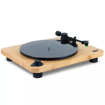 Gira-discos The House Of Marley EM-JT010-SB acionamento por correia preto, madeira