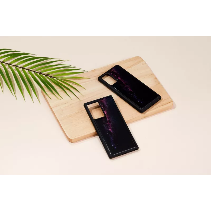 Capa de proteção iKins para Samsung Galaxy Note 20 — Milky Way preto