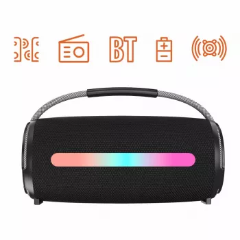 Altifalante portátil Manta SPK140GO BT preto