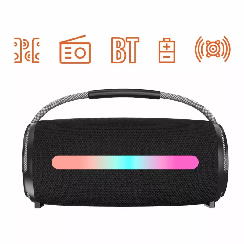Altifalante portátil Manta SPK140GO BT preto